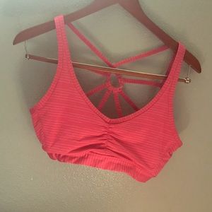 Pink Prana Strappy Sports Bra